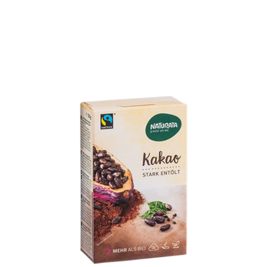 KAKAO MOCNO ODTŁUSZCZONE BIO 125G NATURATA