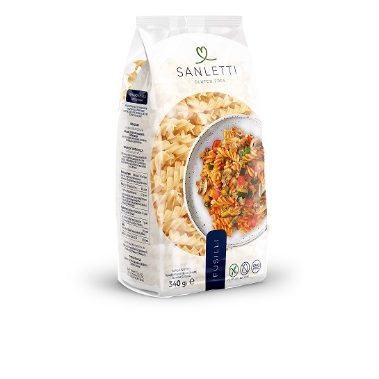 MAKARON FUSILLI BEZGLUTENOWY SANLETTI 340G