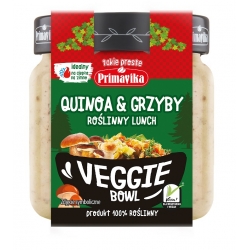 VEGGIE BOWL - QUINOA & GRZYBY 180G PRIMAVIKA