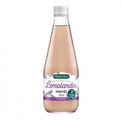 LEMONIADA Z LAWENDY BEZ CUKRU 330ML LEMOLANDIA PREMIUM ROSA