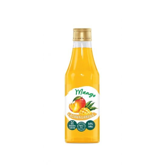 NAPÓJ JABŁKO MANGO ASHWAGANDA 250ML PREMIUM ROSA