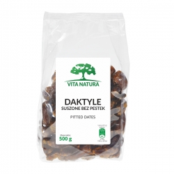 DAKTYLE SUSZONE BEZ PESTEK 500G VITA NATURA