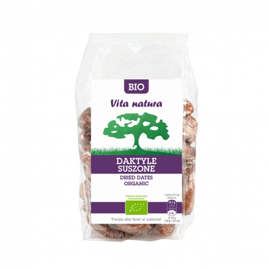 DAKTYLE SUSZONE BEZ PESTEK BIO 400G VITA NATURA