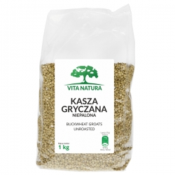 KASZA GRYCZANA NIEPALONA 1KG VITA NATURA