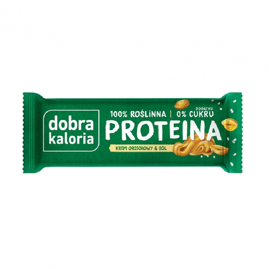 BATON PROTEINA KREM ORZECHOWY & SÓL 45G KUBARA