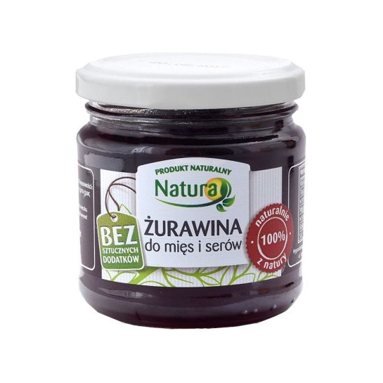 ŻURAWINA DO MIĘS I SERÓW 220G NATURO