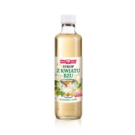 SYROP Z KWIATU BZU 315G POLSKA RÓŻA