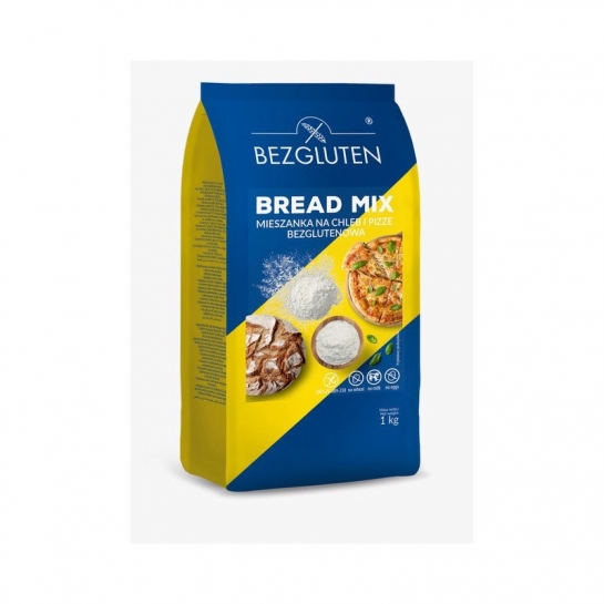 BREAD MIX - MIESZANKA NA CHLEB I PIZZĘ 1KG BEZGLUTEN