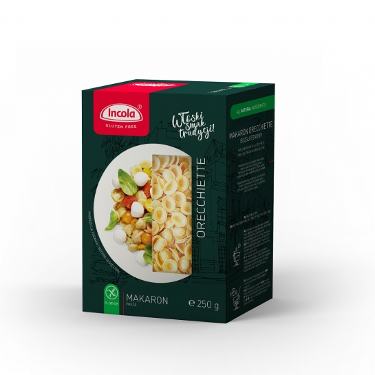 MAKARON ORRECCHIETTE BEZGLUTENOWY INCOLA 250G GFSP