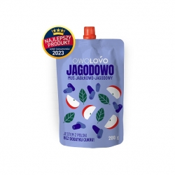 MUS JABŁKOWO-JAGODOWY 200G "JAGODOWO" OWOLOVO