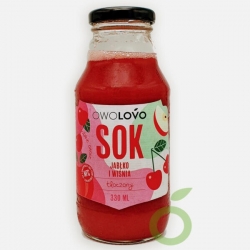 SOK NFC JABŁKO-WIŚNIA 330ML OWOLOVO