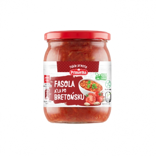 FASOLA A'LA PO BRETOŃSKU 480G PRIMAVIKA