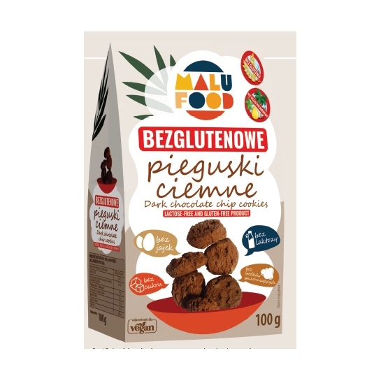 CIASTKA PIEGUSKI CIEMNE BEZGLUTENOWE B/C 100G