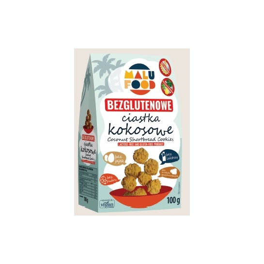 CIASTKA KOKOSOWE BEZGLUTENOWE B/C 100G