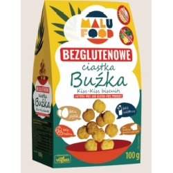 CIASTKA BUŹKA BEZGLUTENOWE B/C 100G